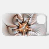 Floral Elegance Modern Abstract Fractal Art Case-Mate iPhone Case (Achterkant (horizontaal))