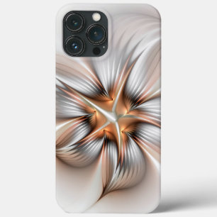 Floral Elegance Modern Abstract Fractal Art Case-Mate iPhone Case