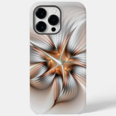 Floral Elegance Modern Abstract Fractal Art Case-Mate iPhone Case (Achterkant)