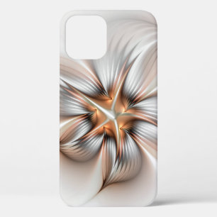 Floral Elegance Modern Abstract Fractal Art Case-Mate iPhone Case