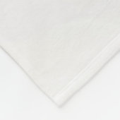 Floral Elegance Modern Abstract Fractal Art Fleece Deken (Hoek)