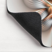 Floral Elegance Modern Abstract Fractal Art Muismat (Hoek)