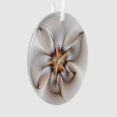 Floral Elegance Modern Abstract Fractal Art Ornament (voorkant)