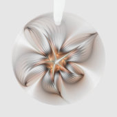 Floral Elegance Modern Abstract Fractal Art Ornament (voorkant)