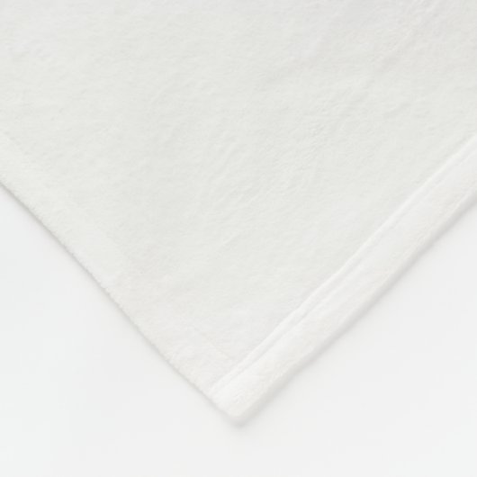 Floral Elegance Modern Abstract Violet Fractal Art Fleece Deken (Hoek)