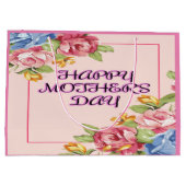 Floral Elegance Moederdag Groot Cadeauzakje (Achterkant)