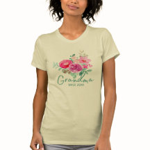 Floral Elegance Oma T-shirt