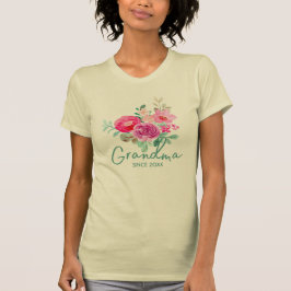 Floral Elegance Oma T-shirt