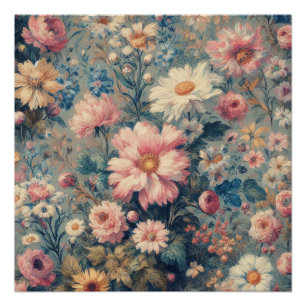 Floral Elegance Perfect Poster