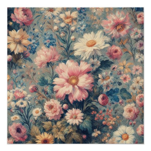 Floral Elegance Perfect Poster (Voorkant)