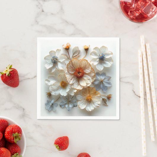 "Floral Elegance servetten (Insitu)