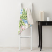 Floral Elegance Sherpa Deken (In situ)