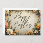 Floral Elegance - Springtime Pasen Groeten (Voorkant / Achterkant)