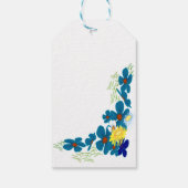 Floral Elegance Tag Cadeaulabel (Achterkant)