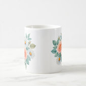 "Floral Elegance Tea Cup" Koffiemok (Center)