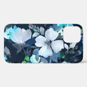 Floral Elegance Waterverf Case-Mate iPhone Case (Achterkant (horizontaal))