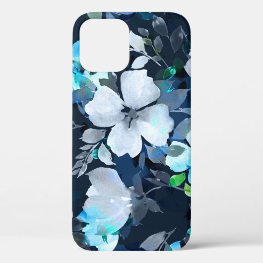 Floral Elegance Waterverf Case-Mate iPhone Case (Achterkant)