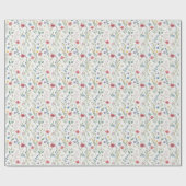 Floral Elegance Wrapping Paper Cadeaupapier (Vlak)