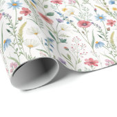 Floral Elegance Wrapping Paper Cadeaupapier (Rol Hoek)