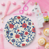 Floral  Elegant 4th July Papier Bord (Feest)