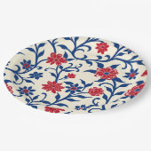 Floral  Elegant 4th July Papier Bord (Gekanteld)