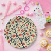 Floral Elegant 4th July Papier Bord (Feest)