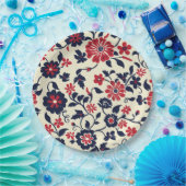 Floral Elegant 4th July Papier Bord (Feest)