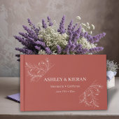 Floral Elegant Boho Wedding Gastenboek