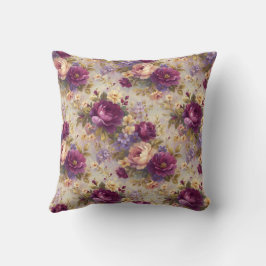  Floral Elegant Botanisch Rustiek Kussen