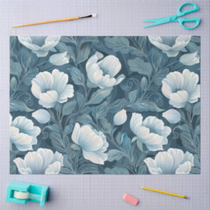 Floral Elegant Decoupage Art Tissuepapier
