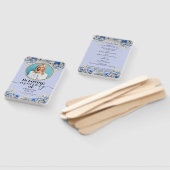 Floral Elegant Funeral Celebration of Life Handwaaier (Niet-gemonteerd)