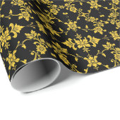 Floral Elegant Luxe Modern Collectie Cadeaupapier (Rol Hoek)