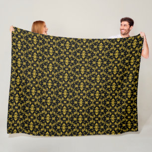 Floral Elegant Luxe Modern Collectie Fleece Deken