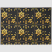 Floral Elegant Luxe Populair Collectie Tissuepapier (Voorkant)