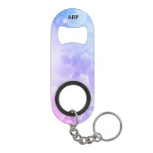 Floral Elegant Macro Foto Roze Lavender Mini Flessenopener (Achterkant)