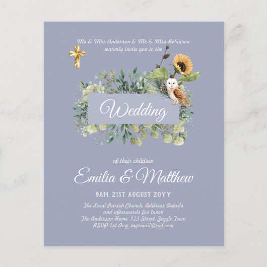 Floral Elegant Modern (Voorkant)