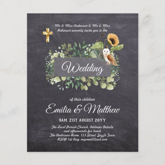 Floral Elegant Modern (Voorkant)