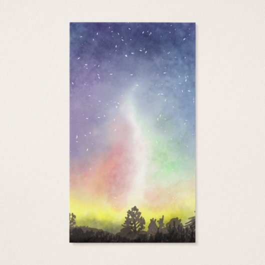 Floral Elegant Moderne Religieuze Bijbel Visitekaartje (Achterkant)