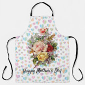 Floral Elegant Moederdag Design Schort (Voorkant)