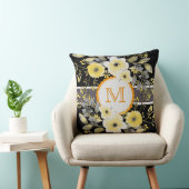  Floral Elegant Monogram #14 Kussen (Stoel)