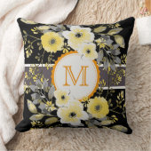  Floral Elegant Monogram #14 Kussen (Deken)