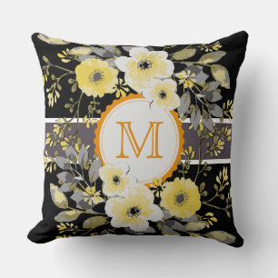  Floral Elegant Monogram #14 Kussen
