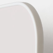 Floral Elegant Monogram gepersonaliseerd Pickleball Paddle (Links Detail)