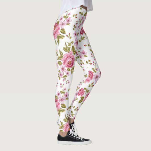 Floral Elegant  ontwerp Leggings (Rechts)
