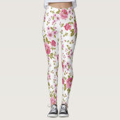 Floral Elegant  ontwerp Leggings (Voorkant)