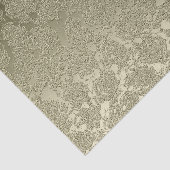 Floral Elegant Sage Green Modern Tissuepapier (Detail)
