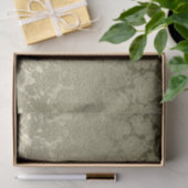 Floral Elegant Sage Green Modern Tissuepapier (Geschenk)