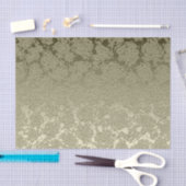 Floral Elegant Sage Green Modern Tissuepapier (Craft)