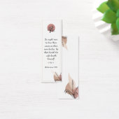 Floral Elegant Spiritueel Bijbel Verse Bladwijzer Mini Visitekaartjes (Bureau)