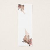 Floral Elegant Spiritueel Bijbel Verse Bladwijzer Mini Visitekaartjes (Achterkant)